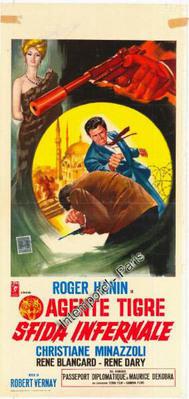 Passeport diplomatique Agent K8 - Poster Italie