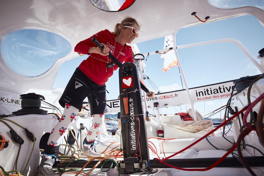 Samantha Davies - &copy; Anne Beaug&eacute; - Initiatives Coeur