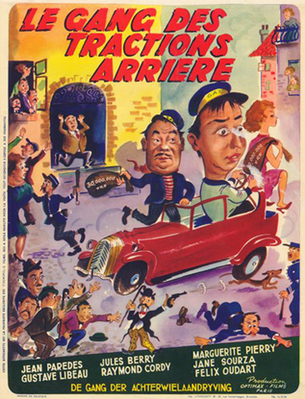 Le Gang des Tractions Arrière - © Poster Belgique Le Gang des Tractions Arrière - © Poster Belgique