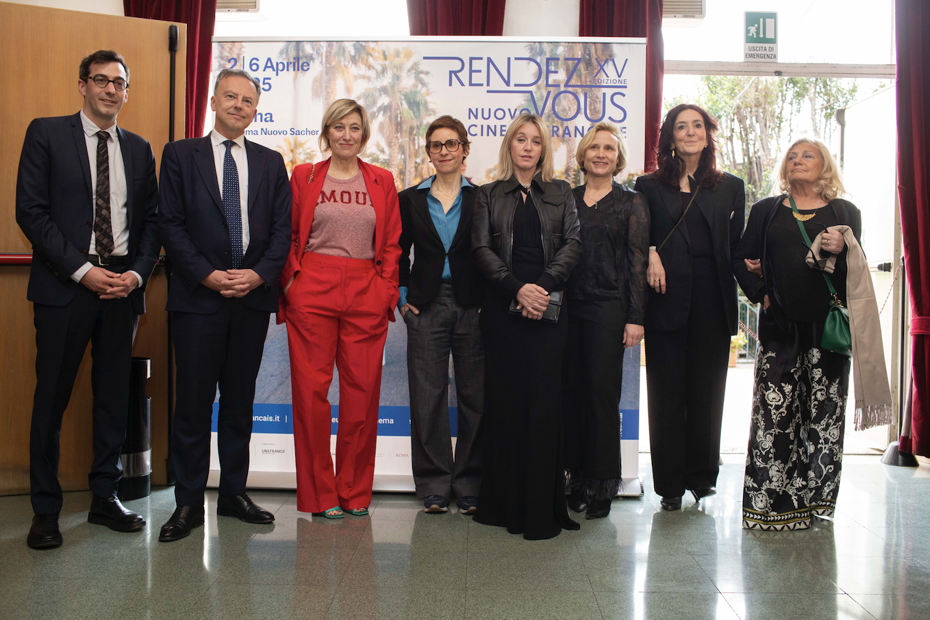 French artists tour the world with Unifrance - Valeria Bruni Tedeschi, Carine Tardieu et Ludivine Sagnier (Rome) - © Christian Mantuano French artists tour the world with Unifrance - Valeria Bruni Tedeschi, Carine Tardieu et Ludivine Sagnier (Rome) - © Christian Mantuano