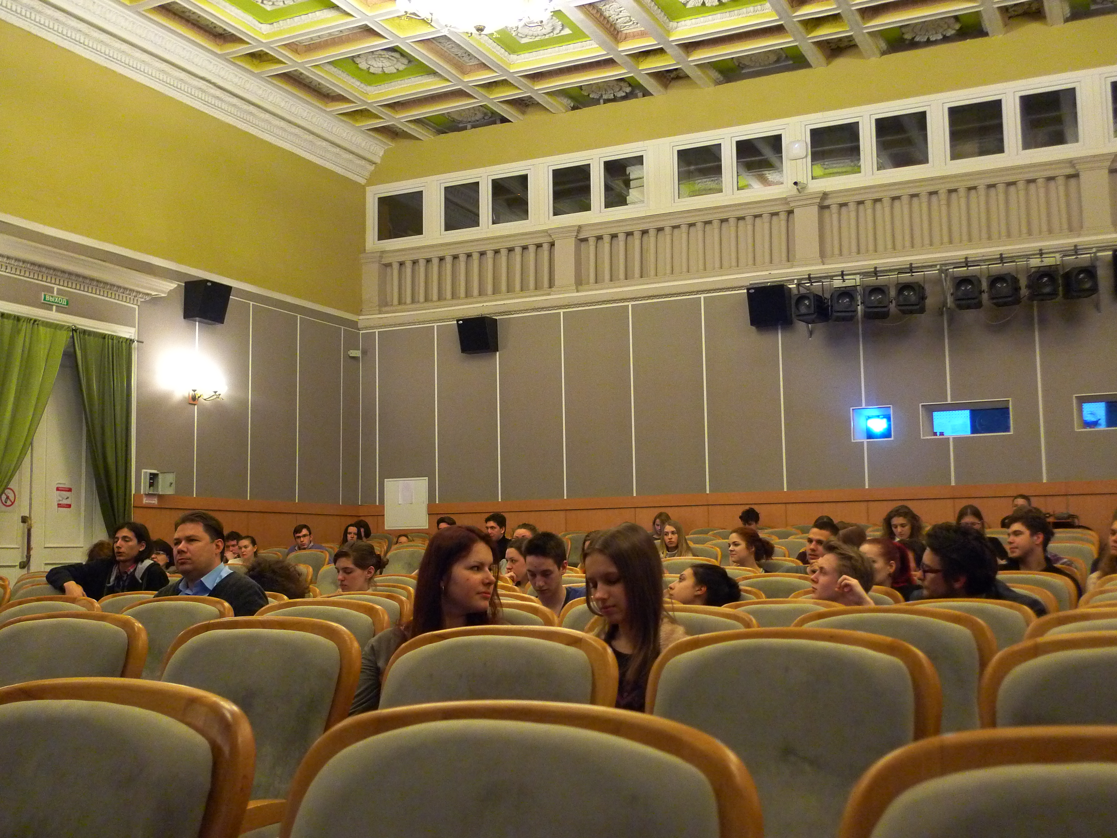 Masterclasses en la VGIK de Moscu - Les étudiants du VGIK Masterclasses en la VGIK de Moscu - Les étudiants du VGIK