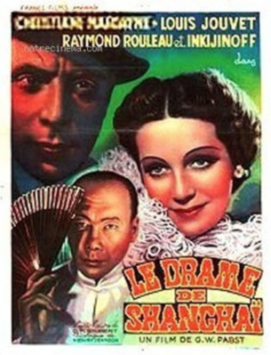 El Drama de Shangai - Poster Belgique El Drama de Shangai - Poster Belgique