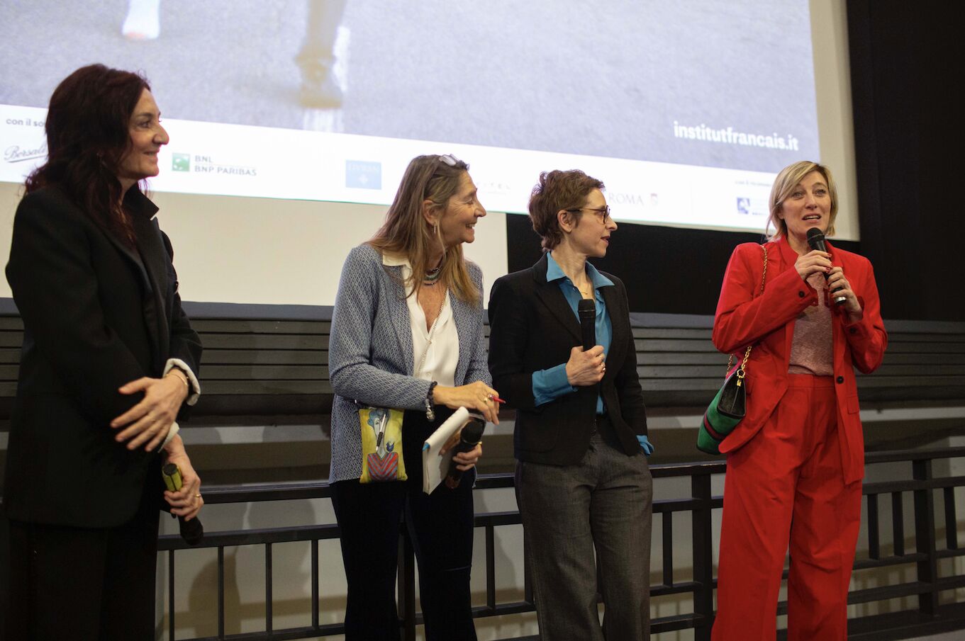 Les artistes français autour du monde avec Unifrance - Carine Tardieu et Valeria Bruni Tedeschi (Rome) - © Christian Mantuano Les artistes français autour du monde avec Unifrance - Carine Tardieu et Valeria Bruni Tedeschi (Rome) - © Christian Mantuano