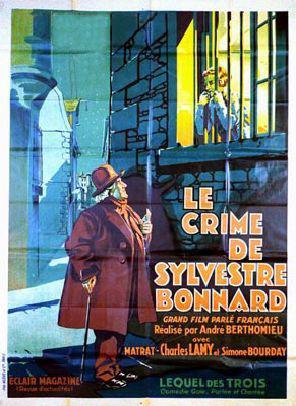 Le Crime de Sylvestre Bonnard Le Crime de Sylvestre Bonnard