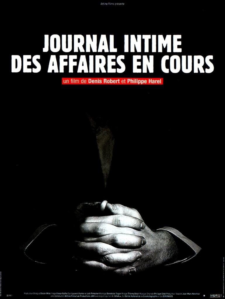 Journal intime des affaires en cours Journal intime des affaires en cours