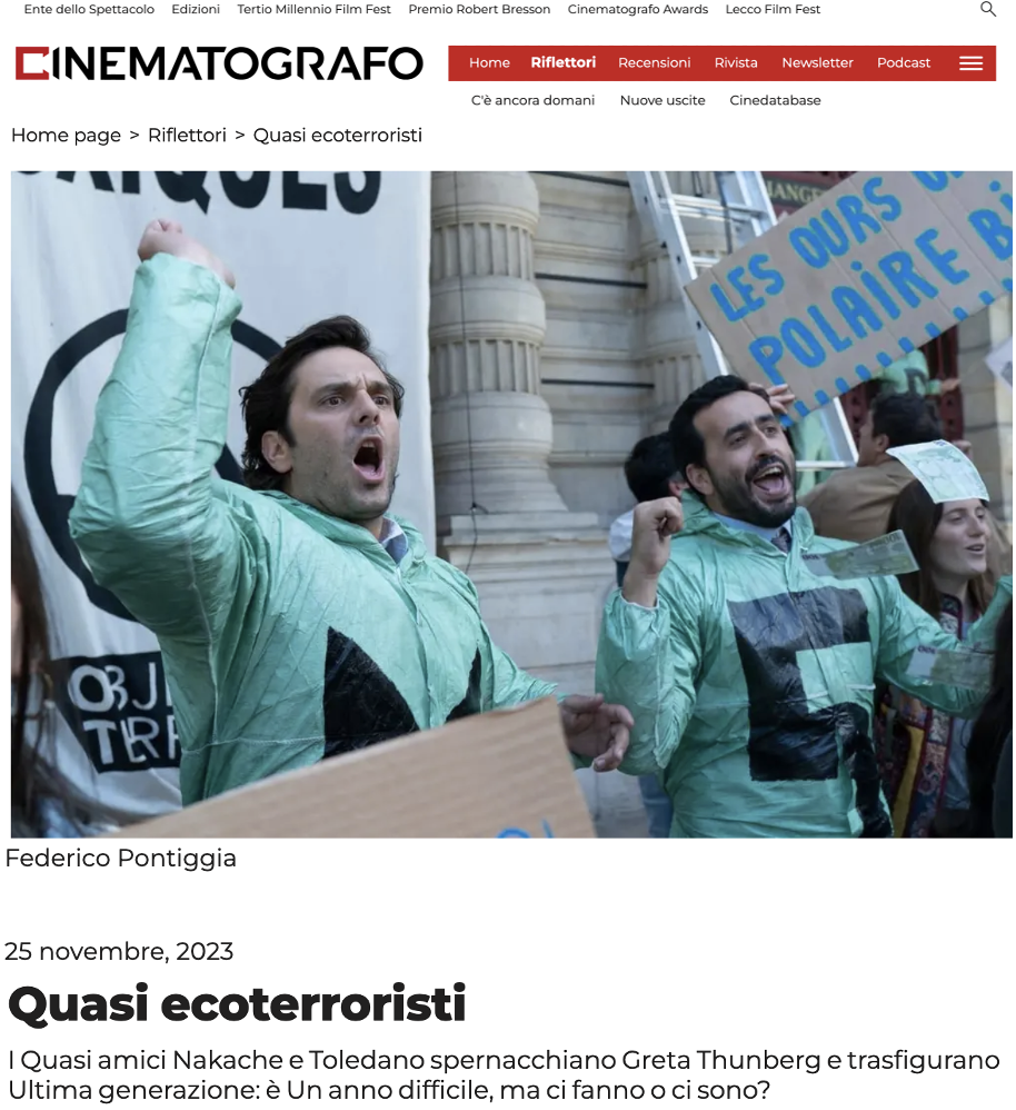 Revue de presse internationale - Novembre 2023 Revue de presse internationale - Novembre 2023