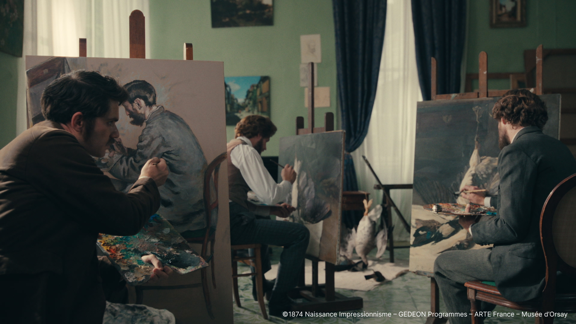 The docufiction "1874, The Birth of Impressionism" retraces the encounter of the young painters who changed the course of art history The docufiction "1874, The Birth of Impressionism" retraces the encounter of the young painters who changed the course of art history