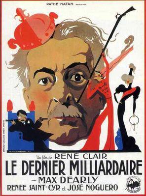 Le Dernier Milliardaire - Poster France Le Dernier Milliardaire - Poster France