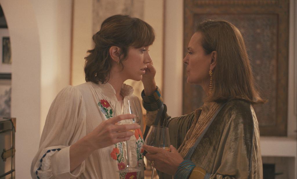 Behind the Palm Trees