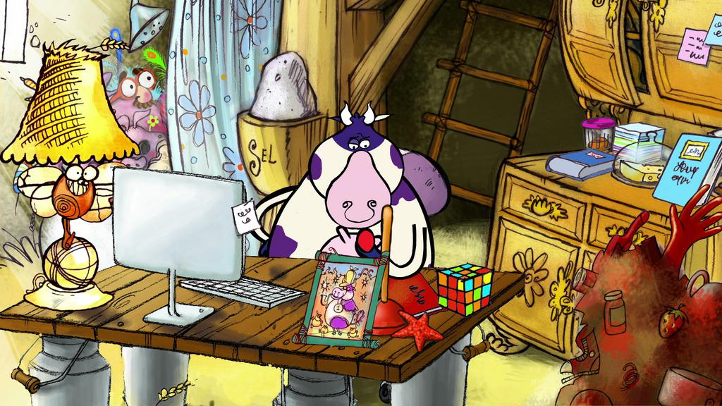 Tartine et Fine, l'affaire du coq chauve Tartine et Fine, l'affaire du coq chauve