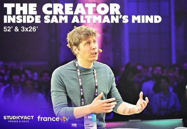 Le Créateur, dans la tête de Sam Altman - © Antonello Marangi Le Créateur, dans la tête de Sam Altman - © Antonello Marangi