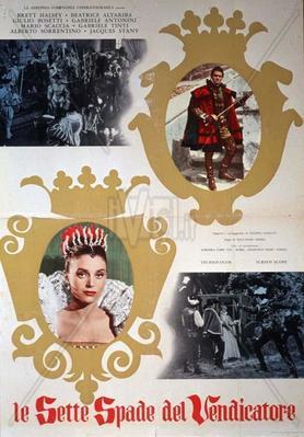 Sept épées pour le roi - Poster - Italy Sept épées pour le roi - Poster - Italy