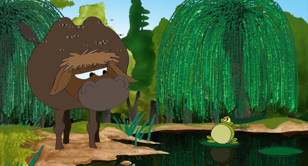 La Fontaine fait son documentaire : La Grenouille qui veut se faire aussi grosse que le Bœuf La Fontaine fait son documentaire : La Grenouille qui veut se faire aussi grosse que le Bœuf