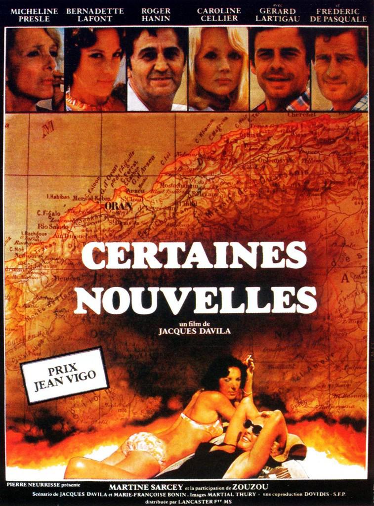 Certaines nouvelles Certaines nouvelles