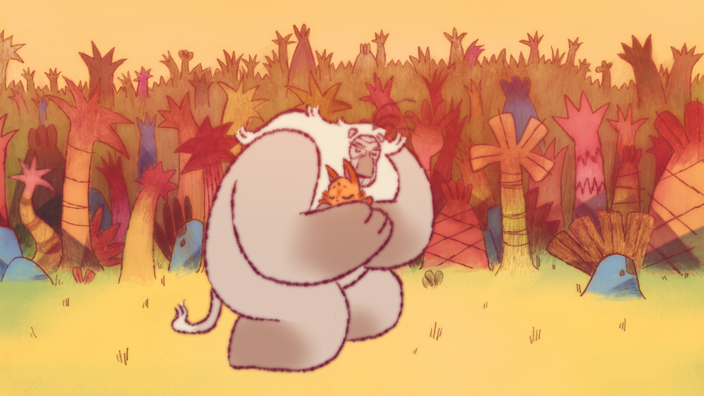 Le Vieux Lion et le petit chat Le Vieux Lion et le petit chat