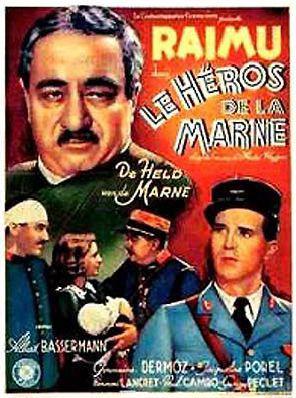 Les H&eacute;ros de la Marne - Poster Belgique