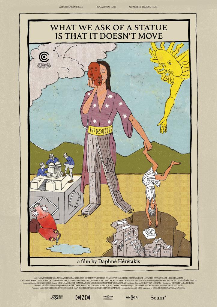 Ce qu'on demande à une statue c'est qu'elle ne bouge pas Ce qu'on demande à une statue c'est qu'elle ne bouge pas