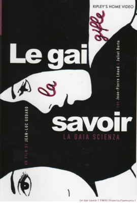 Le Gai Savoir - Jaquette DVD Etats-Unis Le Gai Savoir - Jaquette DVD Etats-Unis