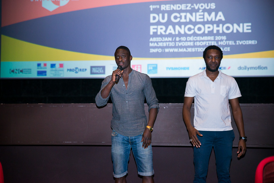 Review of the 1st Rendez-Vous with Francophone Cinema in Abidjan - Daouda Coulibaly et Ibrahim Koma, réalisateur et acteur de Wùlu - © GK Studios Review of the 1st Rendez-Vous with Francophone Cinema in Abidjan - Daouda Coulibaly et Ibrahim Koma, réalisateur et acteur de Wùlu - © GK Studios