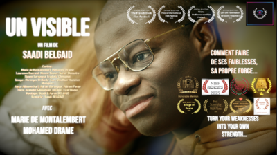 One visible