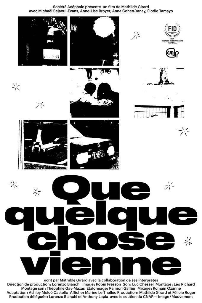 Que quelque chose vienne Que quelque chose vienne