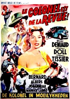 Le Colonel est de la revue - Poster Belgique Le Colonel est de la revue - Poster Belgique