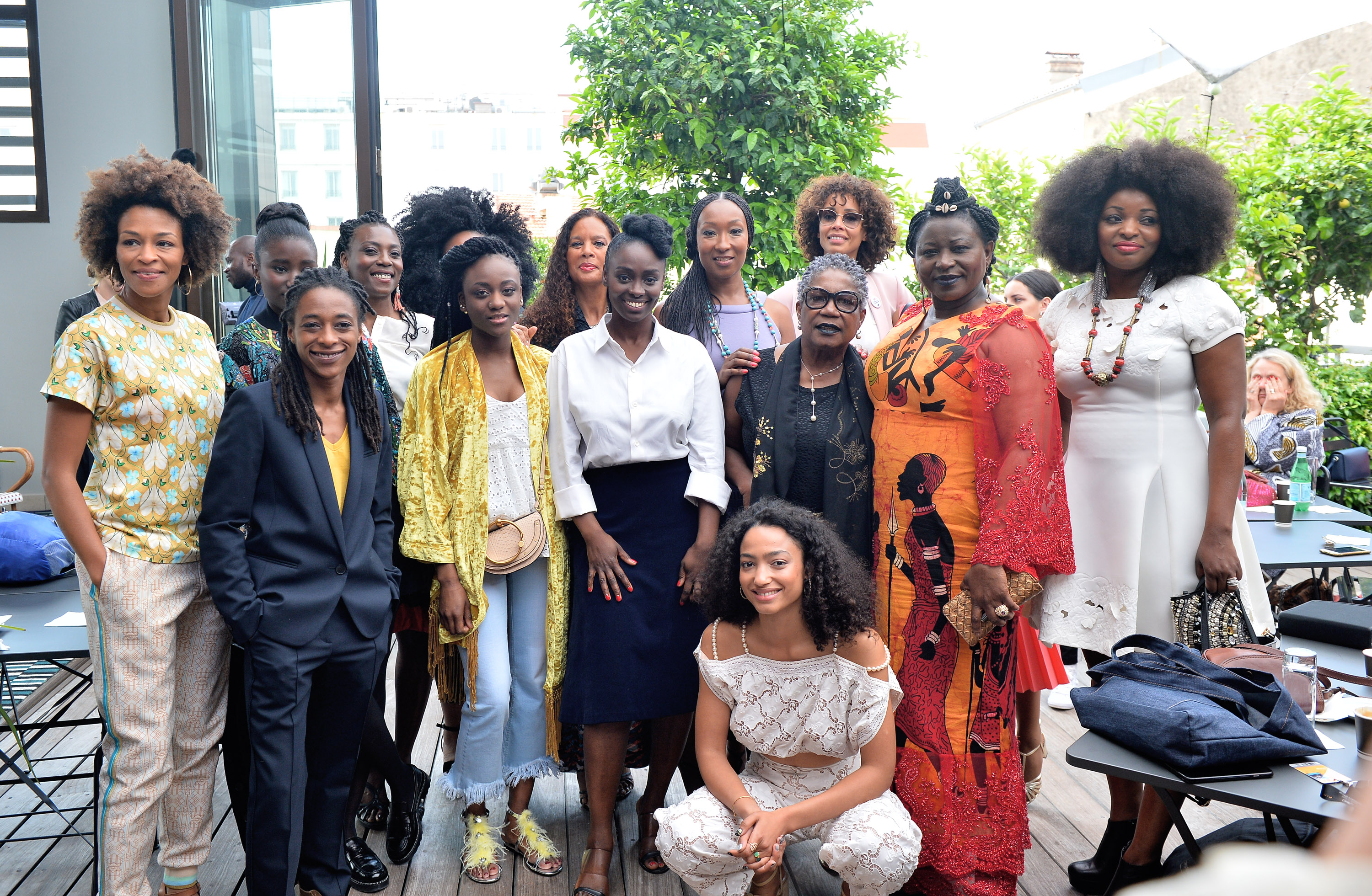 Vademécum del Festival de Cannes 2018 - Aïssa Maïga et les co-signataires de l'ouvrage 'Noire n'est pas mon métier' - © Veeren/BestImage/UniFrance Vademécum del Festival de Cannes 2018 - Aïssa Maïga et les co-signataires de l'ouvrage 'Noire n'est pas mon métier' - © Veeren/BestImage/UniFrance
