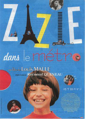 Zazie / Zazie in the Metro - Poster - Japon Zazie / Zazie in the Metro - Poster - Japon