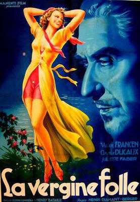 La Vierge folle - Poster Italie La Vierge folle - Poster Italie