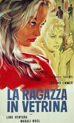 Una muchacha en el escaparate - Poster - Italy