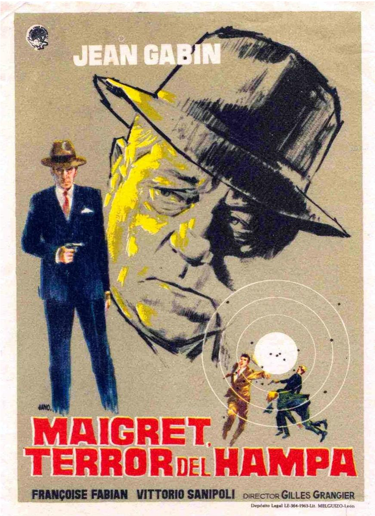 Maigret, terror del hampa - Poster Espagne Maigret, terror del hampa - Poster Espagne