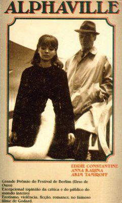 Alphaville, une étrange aventure de Lemmy Caution - Poster Brésil Alphaville, une étrange aventure de Lemmy Caution - Poster Brésil