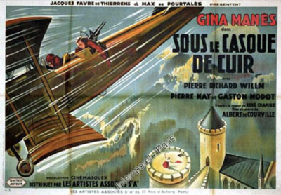 Sous le casque de cuir