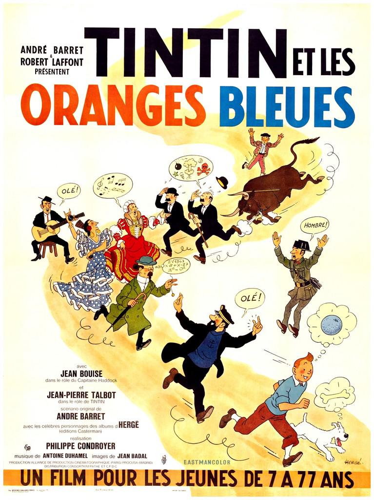 Tintín y el misterio de las naranjas azules Tintín y el misterio de las naranjas azules