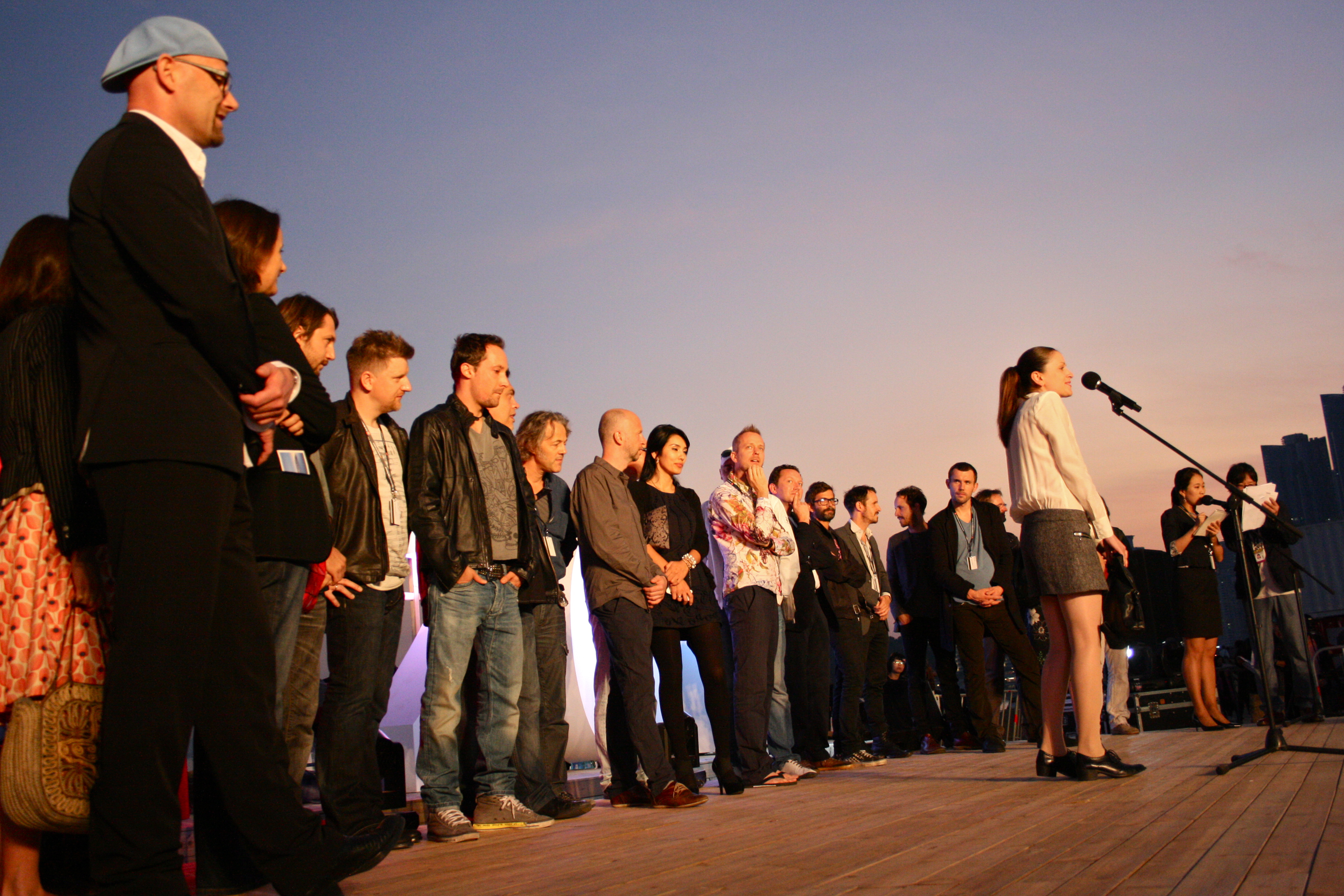 El Festival de Pusan a mitad de trayecto - Audrey Fouché à la présentation des artistes europ - © uniFrance Films El Festival de Pusan a mitad de trayecto - Audrey Fouché à la présentation des artistes europ - © uniFrance Films