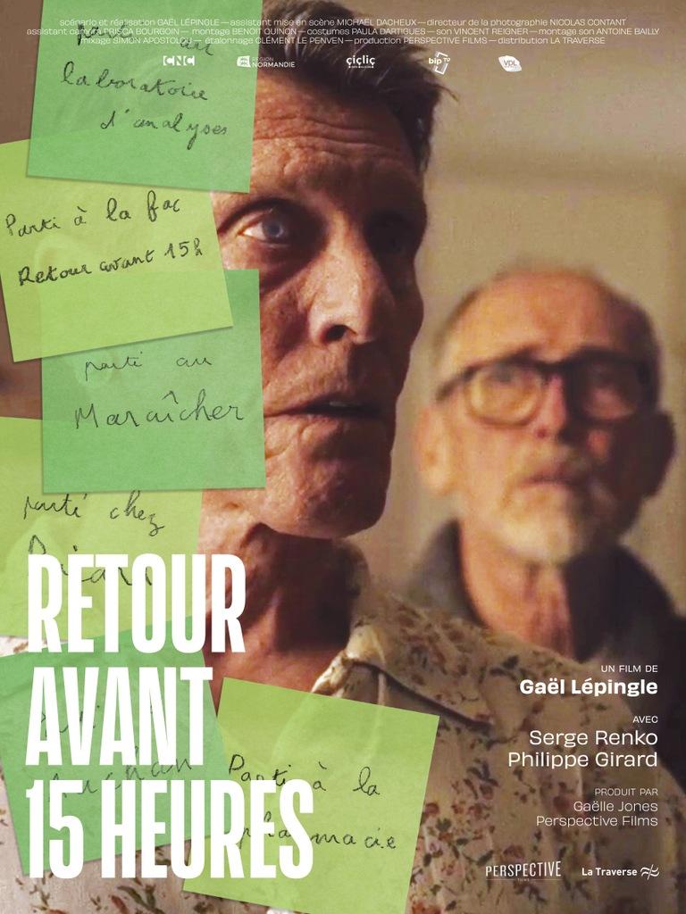 Retour avant 15 heures