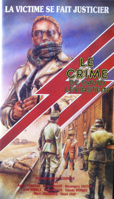 Le Crime de David Levinstein - Jaquette VHS France Le Crime de David Levinstein - Jaquette VHS France