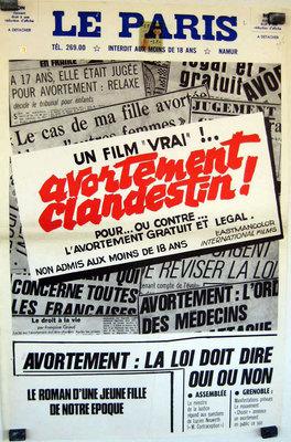Avortement clandestin ! Avortement clandestin !