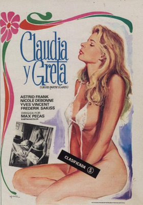 Claude et Greta (Les liaisons particulières) - Poster Espagne Claude et Greta (Les liaisons particulières) - Poster Espagne