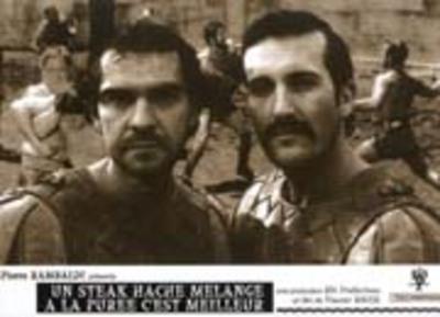 Un steak haché mélangé à la purée c'est meilleur Un steak haché mélangé à la purée c'est meilleur