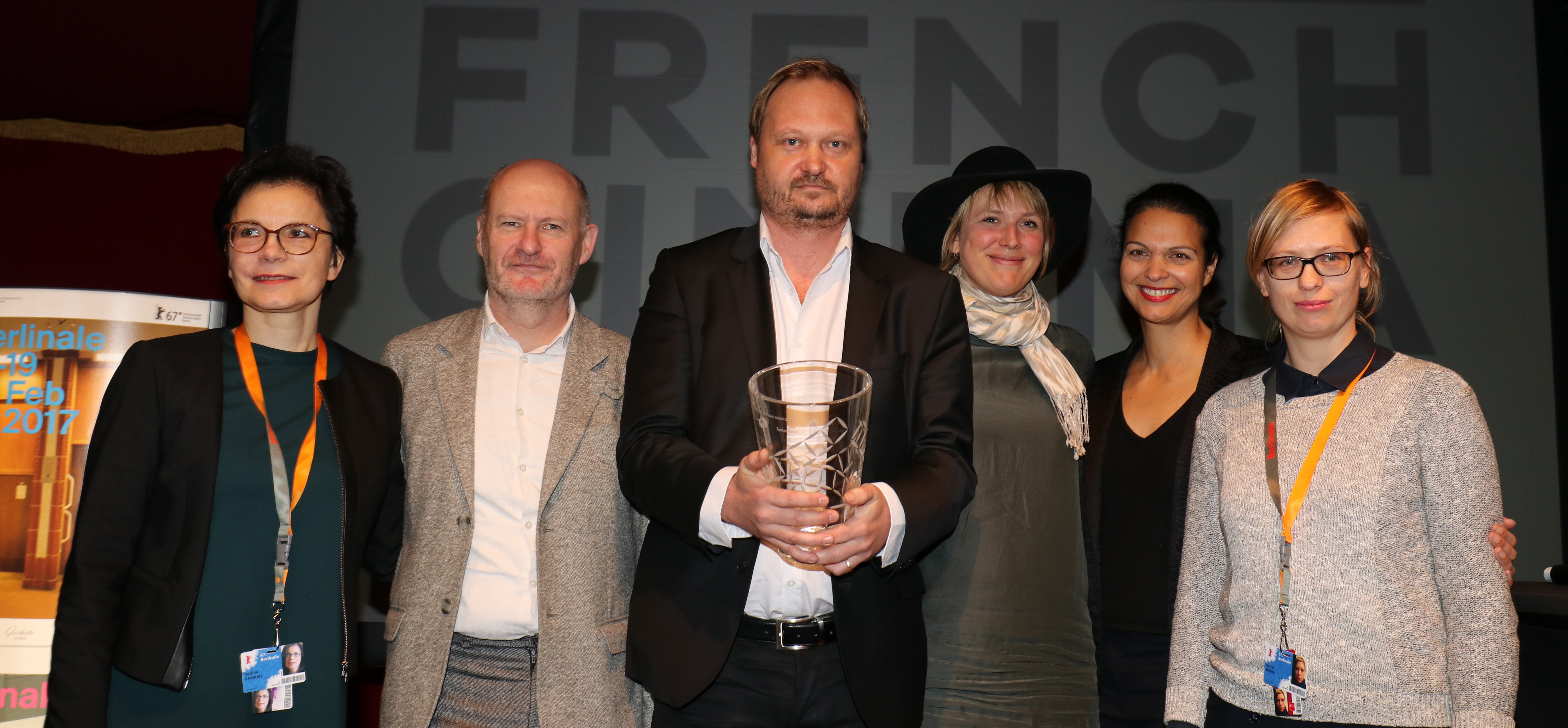 UniFrance presents a French Cinema Award to Torsten Frehse - Sabine Chemaly, Jean-Paul Salomé, Torsten Frehse, Dorothée Pfistner, Isabelle Giordano, Sylvia Müller UniFrance presents a French Cinema Award to Torsten Frehse - Sabine Chemaly, Jean-Paul Salomé, Torsten Frehse, Dorothée Pfistner, Isabelle Giordano, Sylvia Müller