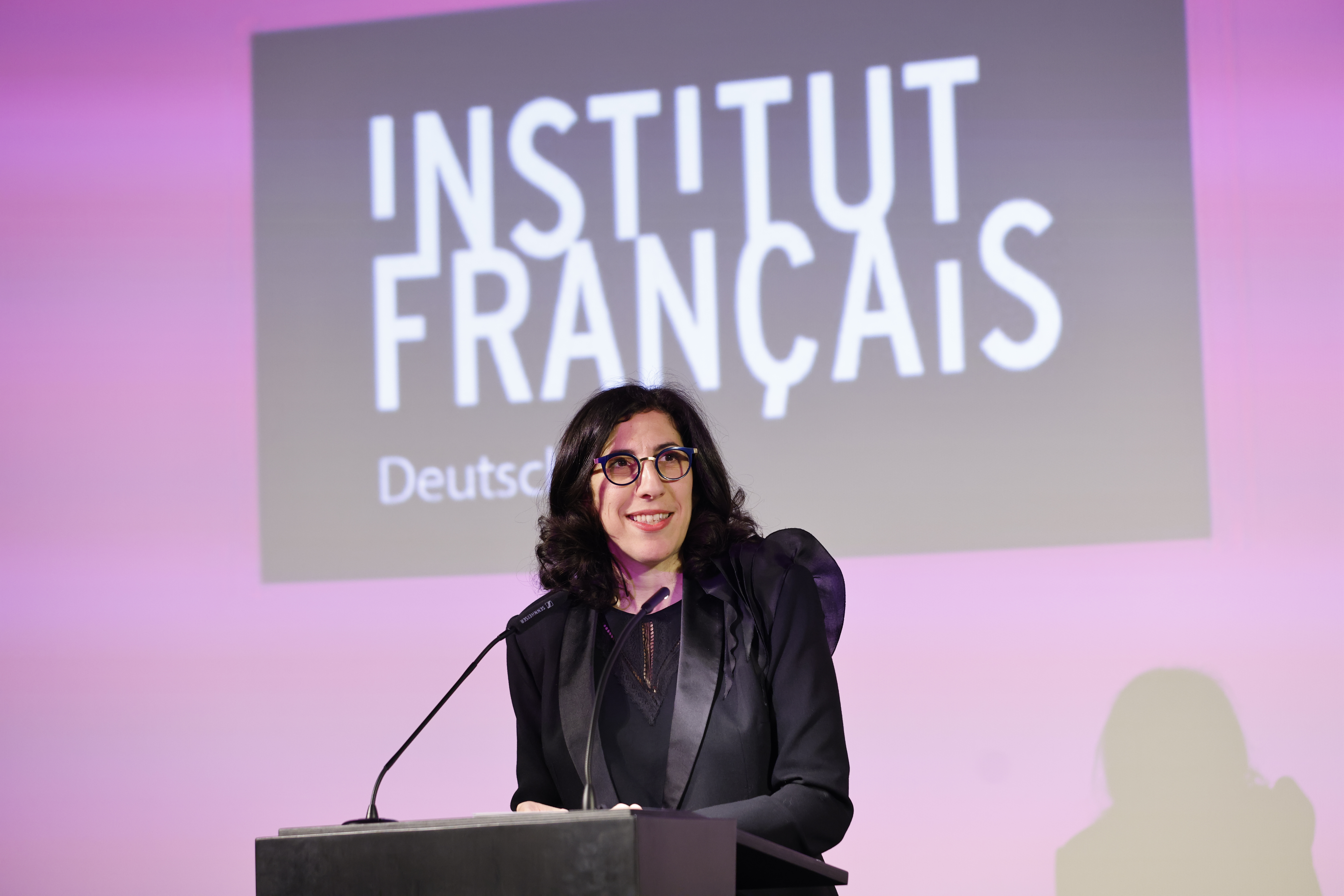 Se inaugura con éxito la 22.ª Semana de Cine Francés de Berlín - Rima Abdul-Malak, Ministre de la Culture (France) - © Sebastian Gabsch Se inaugura con éxito la 22.ª Semana de Cine Francés de Berlín - Rima Abdul-Malak, Ministre de la Culture (France) - © Sebastian Gabsch