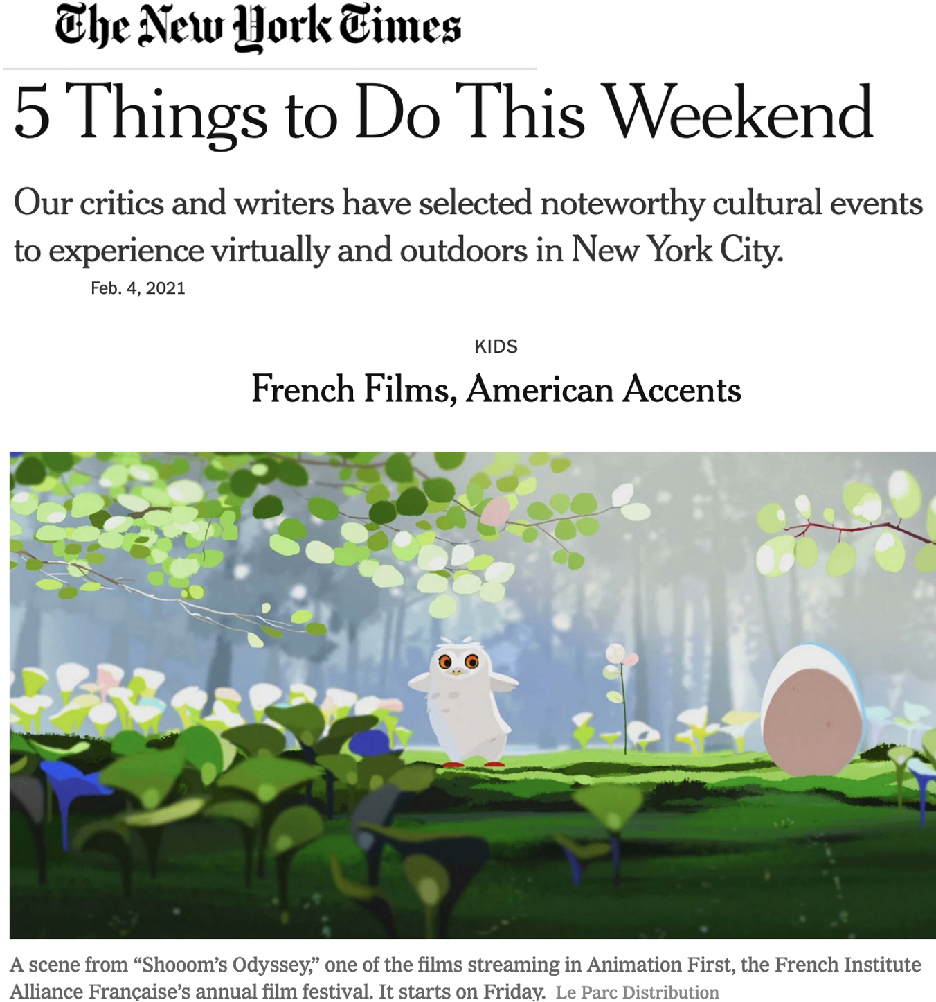 International press roundup: February 2021 International press roundup: February 2021