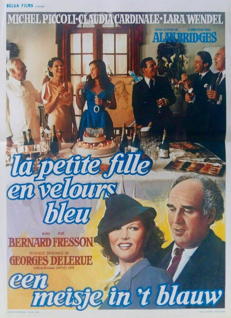 La Petite Fille En Velours Bleu 1978 La Petite Fille en velours bleu de Alan Bridges (1978) - Unifrance