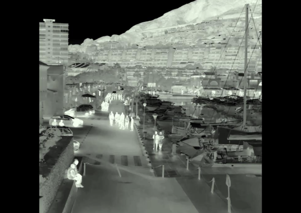 A fronteira azul A fronteira azul