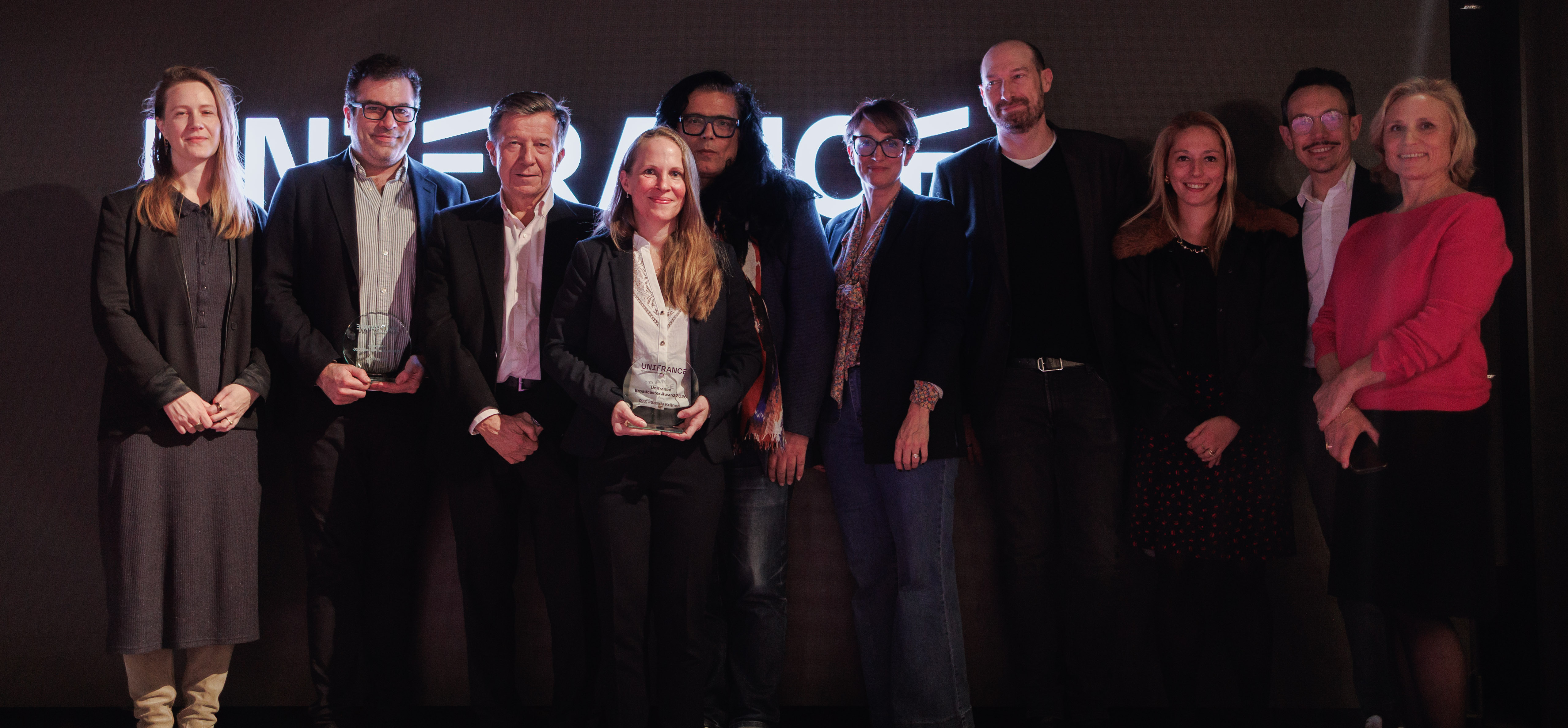 Les Prix Unifrance de la distribution et du diffuseur remis lors de la 28e &eacute;dition des Rendez-vous d&rsquo;Unifrance &agrave; Paris - &copy; Chlo&eacute; Leclercq / Unifrance