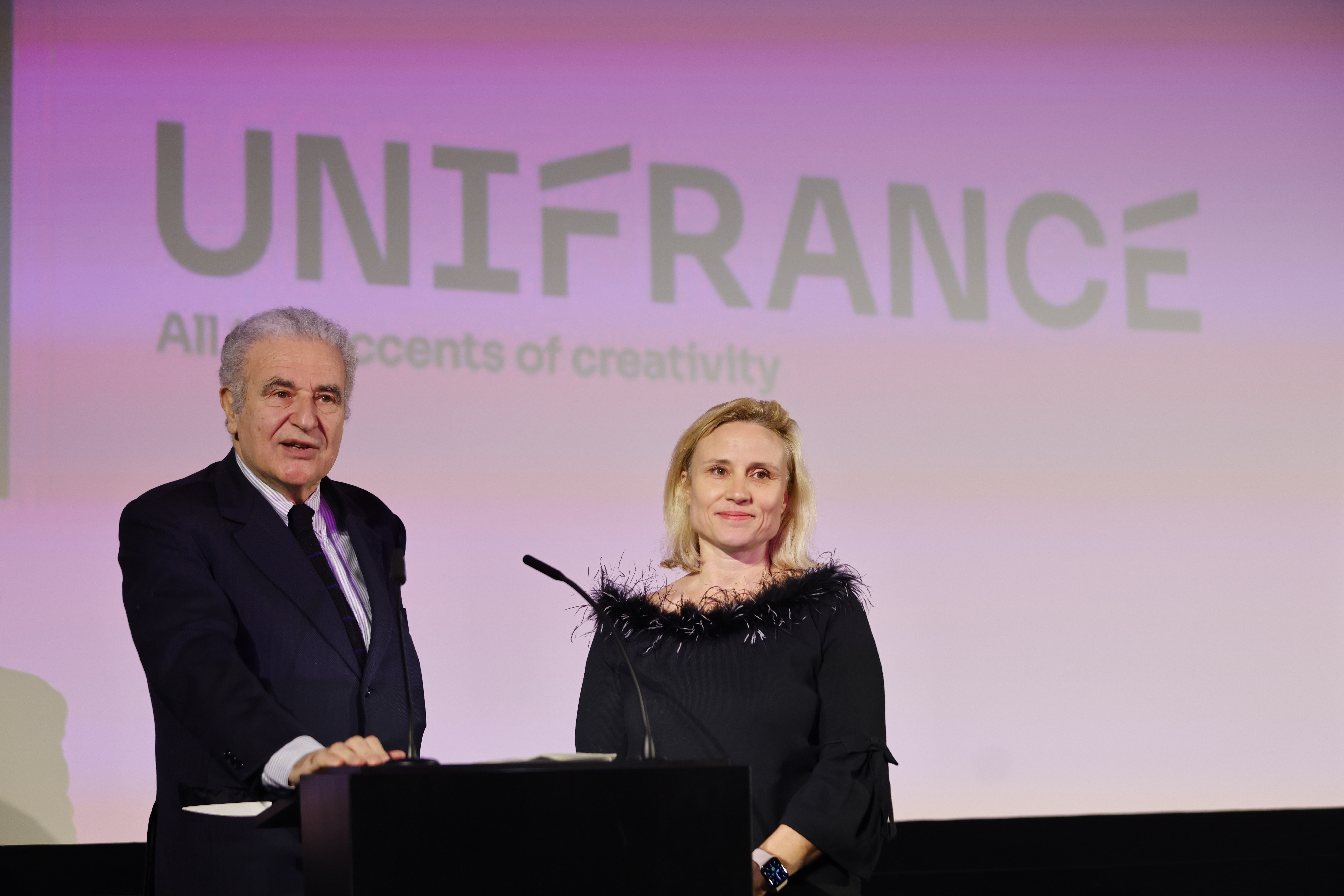 Ouverture réussie pour la 22e Semaine du film français à Berlin - Serge Toubiana & Daniela Elstner - © Sebastian Gabsch Ouverture réussie pour la 22e Semaine du film français à Berlin - Serge Toubiana & Daniela Elstner - © Sebastian Gabsch