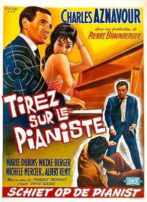 Tirez sur le pianiste - Poster Belgique Tirez sur le pianiste - Poster Belgique