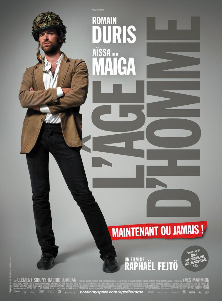 L'&Acirc;ge d'homme... maintenant ou jamais !