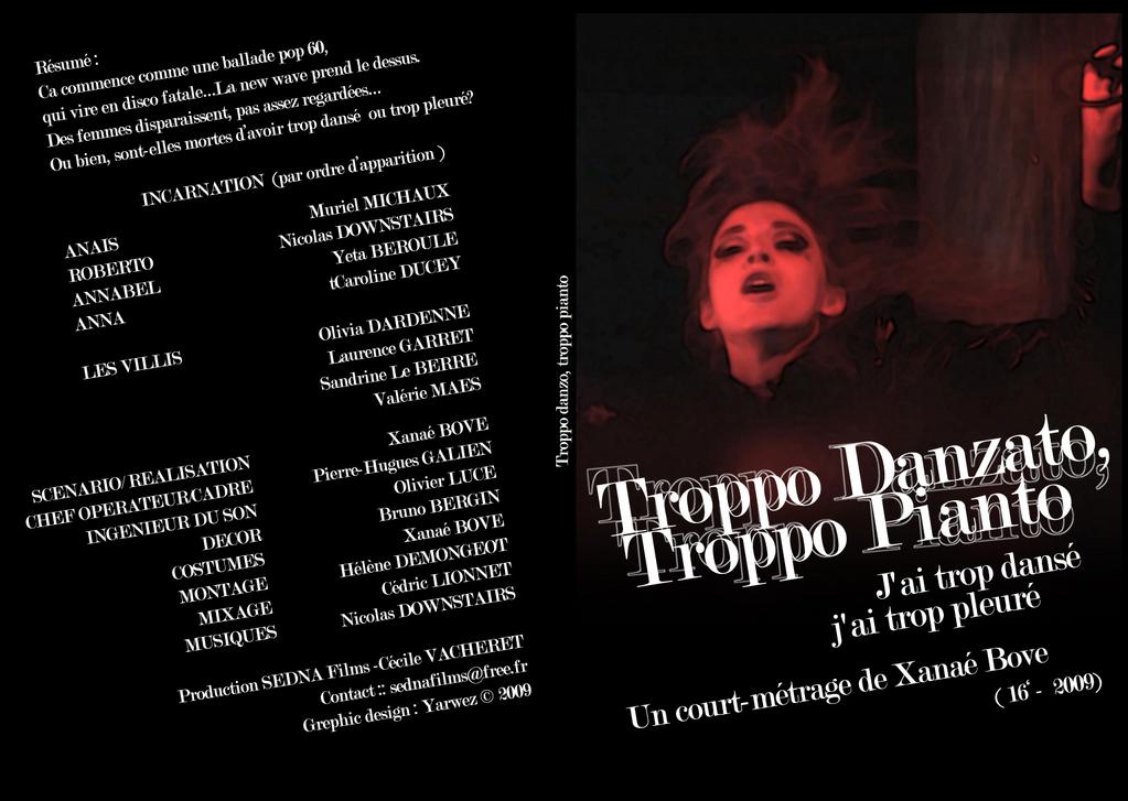 Troppo danzato, troppo pianto (J'ai trop dansé, j'ai trop pleuré) Troppo danzato, troppo pianto (J'ai trop dansé, j'ai trop pleuré)